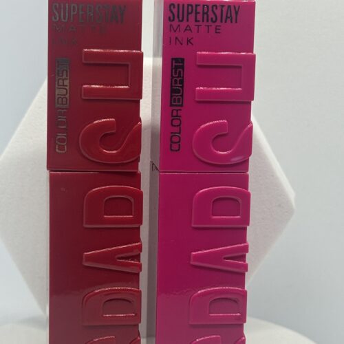 Superstar Colour Burst Liquid Matte Lipstic Pinks $ Reds