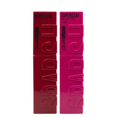 Sparsh Colour Burst Superstay Matte Ink Liquid Lipstic Pink & Red