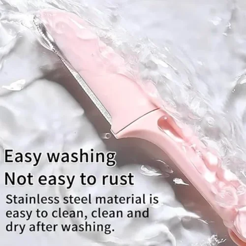 Folding Eyebrow Knife