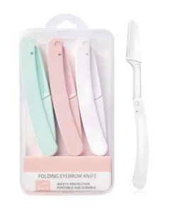 Folding Eyebrow Knife
