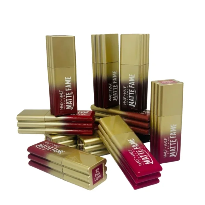 Half-N-Half-Xtreame-MatteFame-Lipstick-2 Half N Half Xtreame MatteFame Lipstick