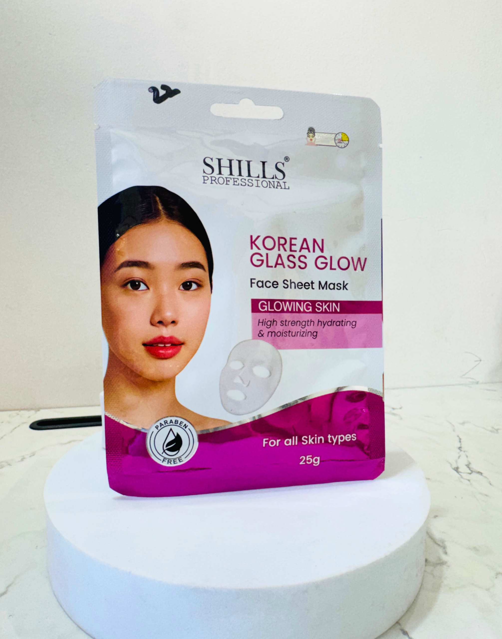 Korean Glass Glow Face Sheet Mask 2