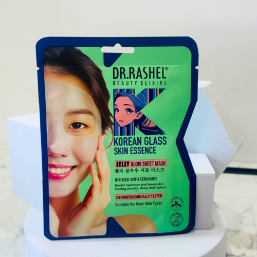 DR. RASHEL Korean Glass Skin Essence Jelly Glow Sheet Mask