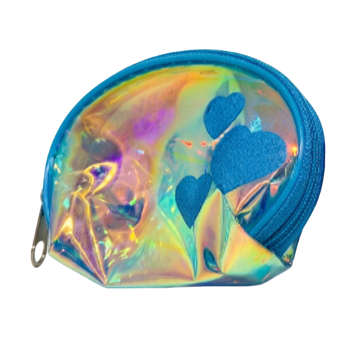 Assorted Glitter Zip Pouch Small