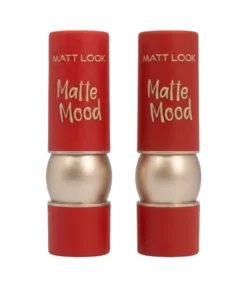 MATT LOOK Matte Mood Luminous Red & Catch me Red